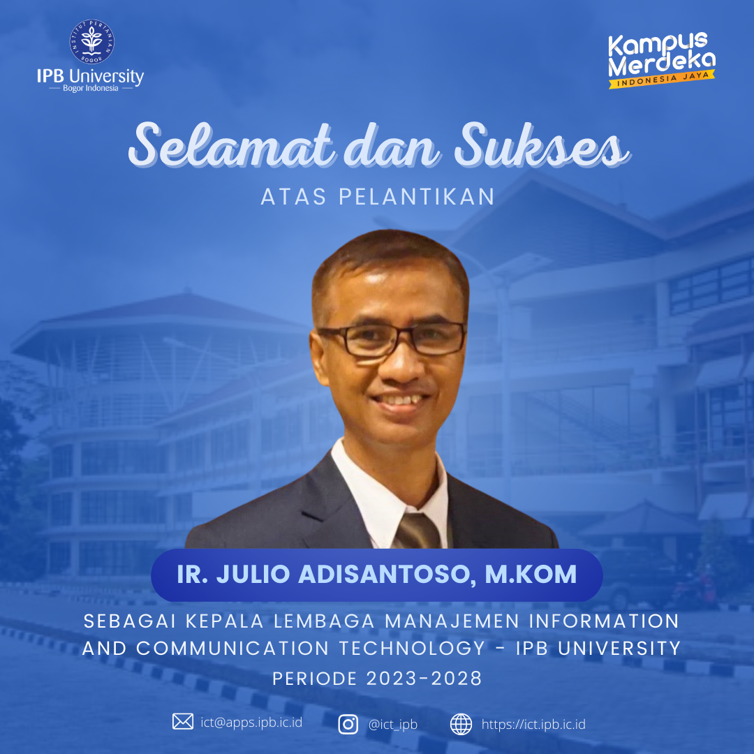 Pelantikan Kepala Lembaga IPB University Periode 2023-2028