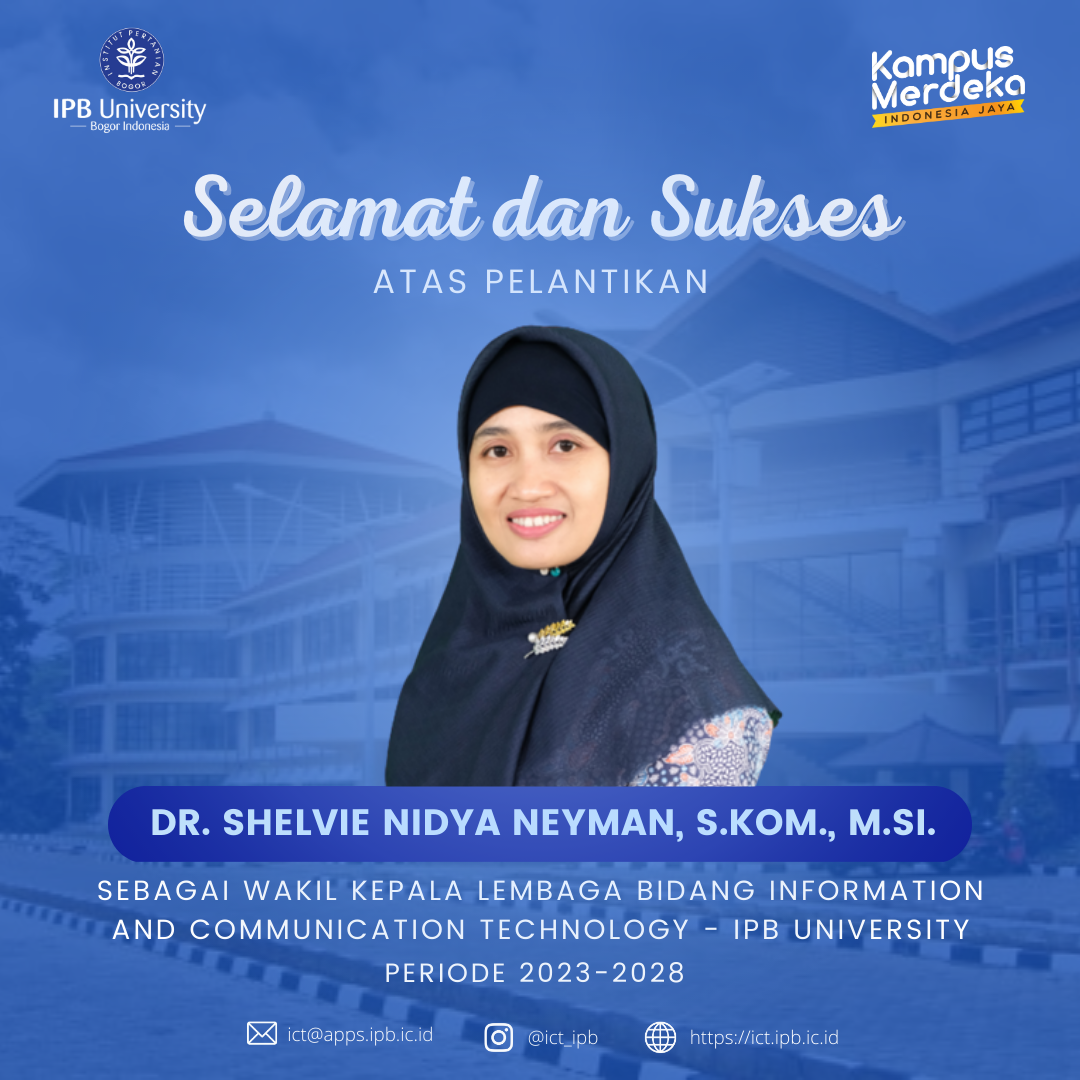 Pelantikan Wakil Kepala Lembaga IPB University Periode 2023-2028