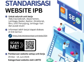IPB University Berinovasi : Menuju Era Digital dengan Standarisasi Website