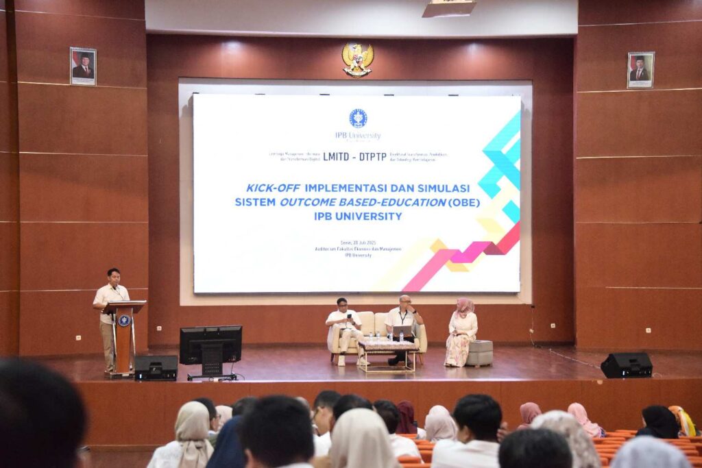 Soft Launching Kurikulum Berbasis OBE: Revolusi Teknologi Pendidikan IPB Berbasis Capaian
