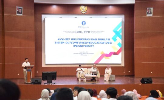 Soft Launching Kurikulum Berbasis OBE: Revolusi Teknologi Pendidikan IPB Berbasis Capaian